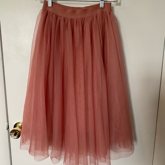 Pink Midi Skirt - Picture 1 of 3